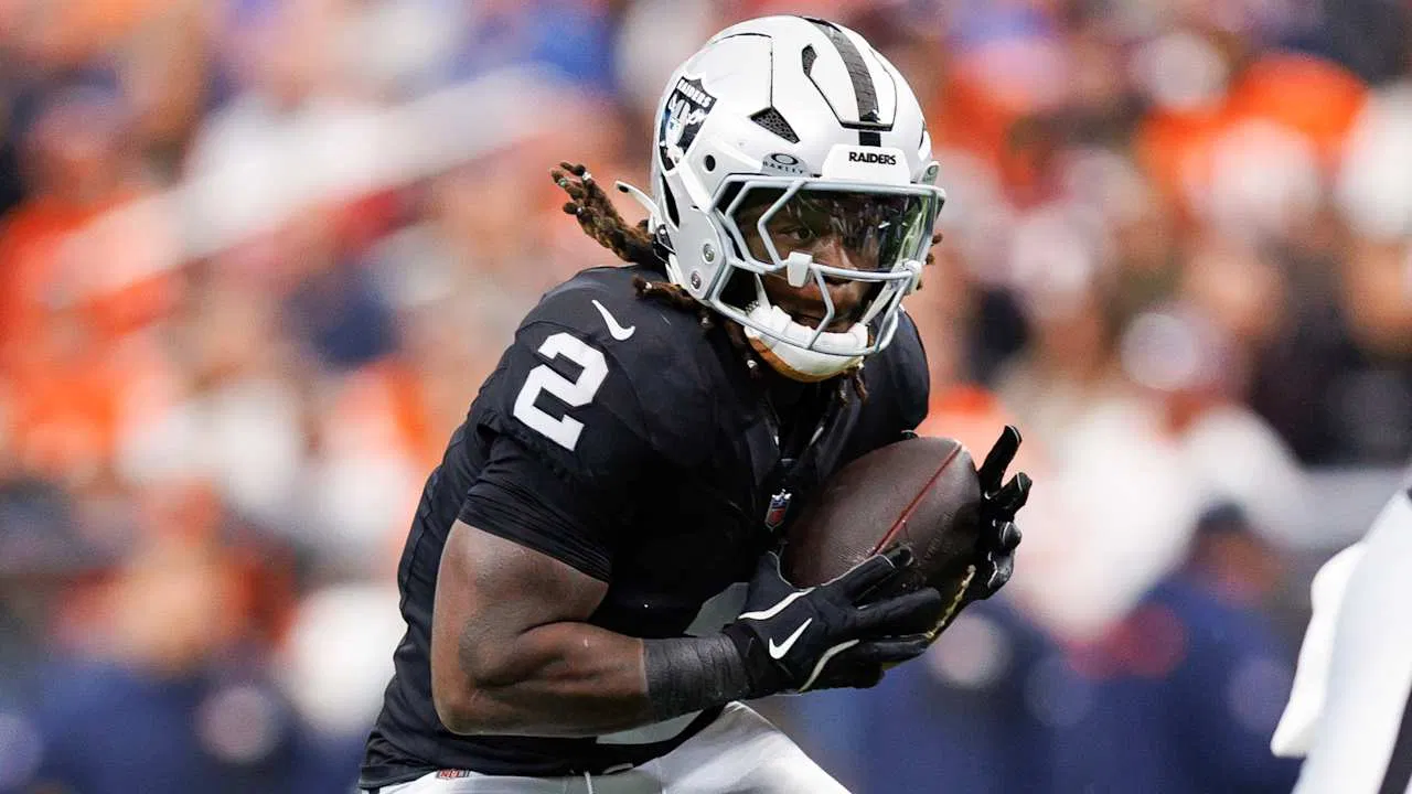 Raiders' Ashton Jeanty Suffers Sprained Ankle in Practice