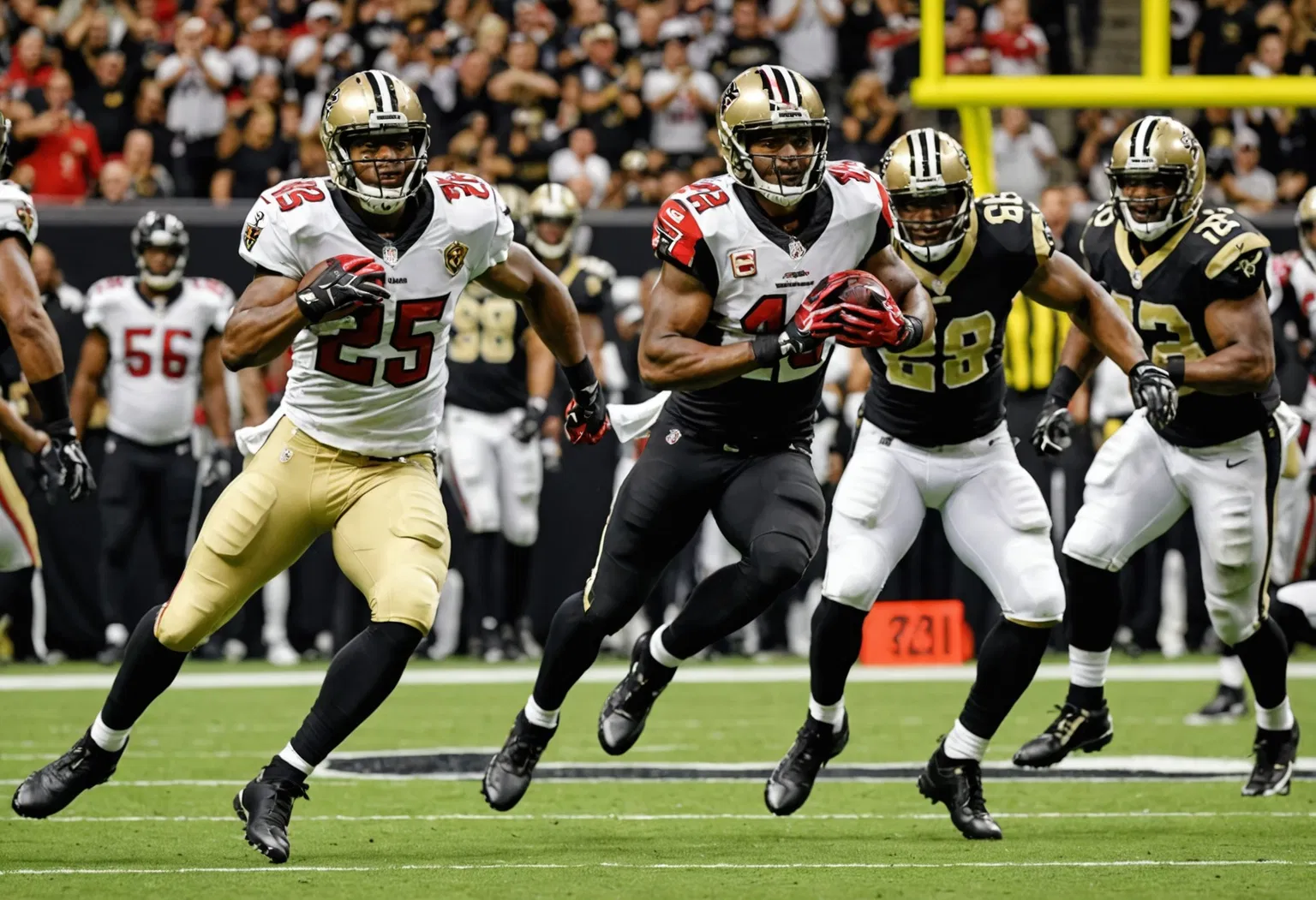 Falcons vs Saints: Atlanta Runs Over New Orleans 45-24