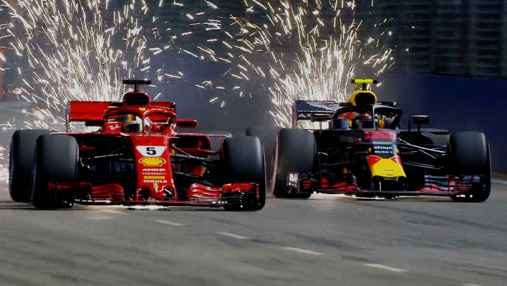 Why Do F1 Cars Create A Shower Of Sparks