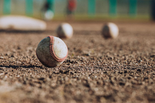 Over time a baseball may