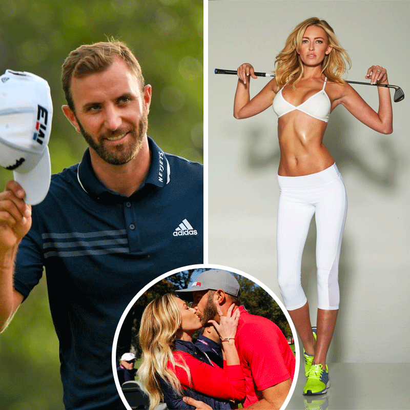 Dustin Johnson and Paulina Gretzky 2