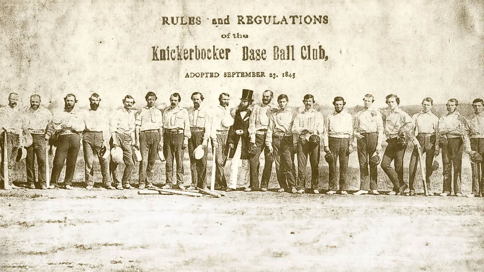 Knickerbocker Rules 1