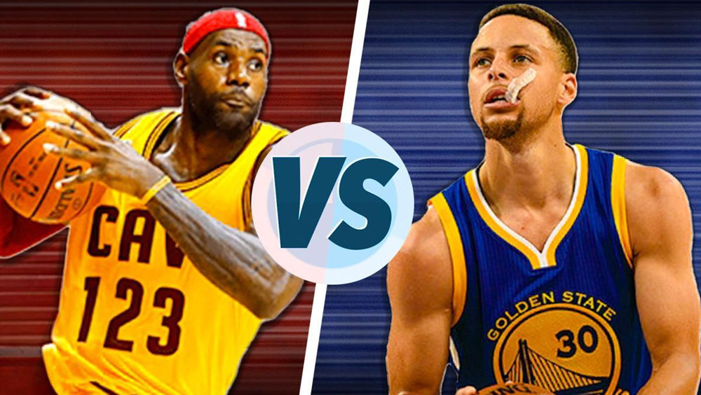 Steph Curry Vs Lebron James
